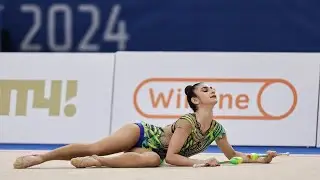 САВАДЯН ВИЛАНА ИГРЫ БРИКС 2024 БУЛАВЫ | SAVADYAN VILANA BRICS GAMES 2024 CLUBS 🐯🔥 #rythmicgymnastics