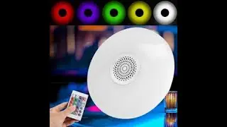 como reparar un foco con bocina Bluetooth quemado paso a paso.