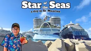 A Free Beach Day in St. Maarten | Star of the Seas Cruise Vlog