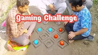 New Unique Village Style challenge game // Red balls v\s Sky Blue ball |