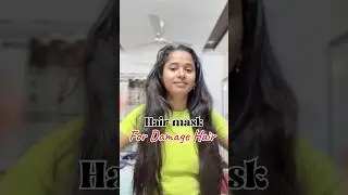 Hair protein mask for  my DAMAGED HAIR. #hairmaskforfrizzyhair #hairspaathome