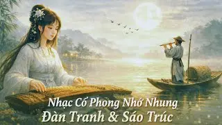 🍃 Remembering You on a Moonlit Night | Sad Traditional Music | Zither & Bamboo Flute #music