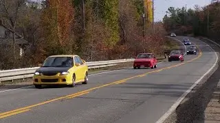 Calabogie Cars & Coffee Entering, Leaving, Flybys, Parade laps & Sends! - October 2024