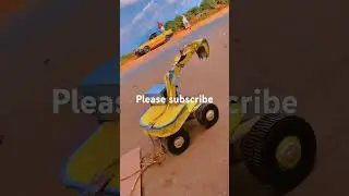 How to build excavator using catons(catboat) at home