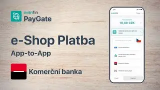 Everifin PayGate - Platba Komerčn&iacute; banka - App-to-App