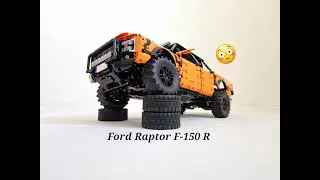Lego Technic motorized Ford Raptor F-150 R Project Part 11