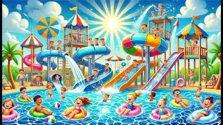 💦 Wasserspa&szlig; Kinderlied | Plitsch Platsch Abenteuer im Wasserpark