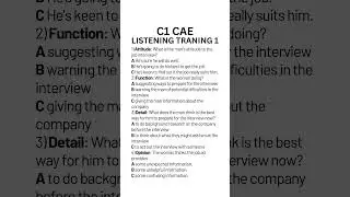 Экзамен C1 Advanced (CAE) Listening 2024, практика аудирования #c1advanced #cae #learnenglish