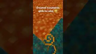 Dreamni tryuklarini qilib koʻrdim 😅 oʻxshagan boʻlsa bitta like #minecraft #Dream