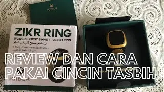 SMART TASBIH RING - CARA PAKAI CINCIN TASBIH DIGITAL iQIBLA
