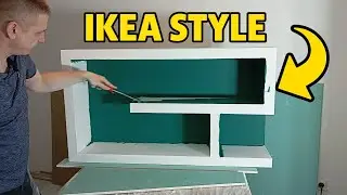 Looks Like IKEA | Drywall TV Stand