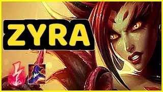 ZYRA VS WARWICK - 12/6/13 KDA JUNGLE GAMEPLAY