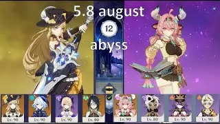 5.8 abyss Navia taser plunge | Varesa overload 4 stat weapons