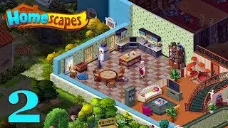 HomeScapes Gameplay Story Kitchen Day 2 / Кухня День 2