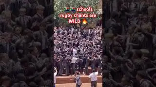 🇿🇦🇿🇦 Schools Rugby Chanting is Crazy 🔥 #rugby #rugbyunion #school #schoolboy #chants #music #epic