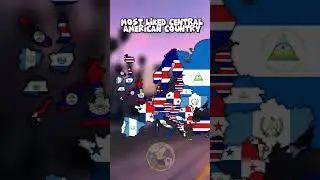 Most liked Central American country #mapper #mapping #geography #history #europe #shorts