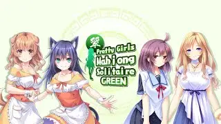 Pretty Girls Mahjong Solitaire - Green | Trailer (Nintendo Switch)