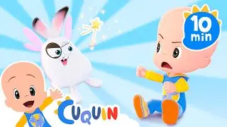 The magic wand of Ghost and Cuquin | Cleo & Cuquin | Kids