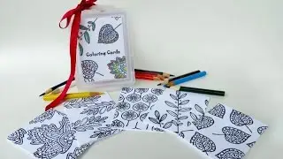 Card Coloring Kit