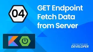 #4 GET Endpoint - Rest API w/ Kotlin + Spring Boot