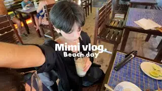 BEACH DAY WITH FRIENDS | Mimi Vlog 🍹🏝️