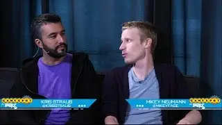 Mikey Neumann and Kris Straub Hanging Out at PAX Prime