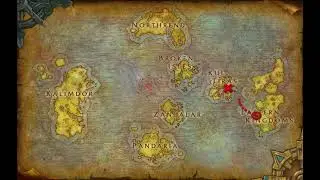 First Boat Trip from Stormwind City to Boralus Harbor - World of WarCraft, Battle for Azeroth