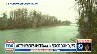 Water Rescues Take Place In Skagit County, Washington