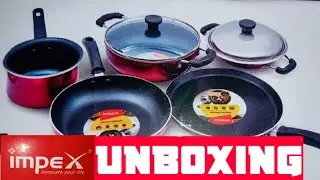 Unboxing video.  impex Cookware Set