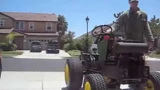 John Deere 300 first run