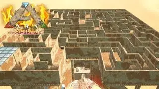 CONSTRUYEN EL MAYOR LABERINTO TROLL DE ARK | INFERNALIA #13 | ARK: Scorched Earth
