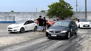 Civic Si vs Bravo Tjet K14 - Fast Lane 092