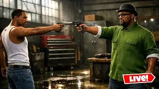 END OF THE LINE | GTA San Andreas 100% Completion | GTA Series Marathon Begins #13 | LIVE 🔴