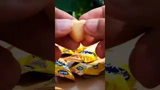 Heart shaped Mango flavour Candy 🍬 #delicious #mango #shorts