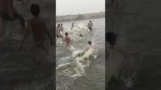 Boys masti in River|LOCKDOWN Amazing Funny Comedy Video 2021|desifunnyangel|#lolvideos