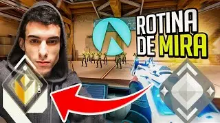 como MELHORAR MUITO SUA MIRA no VALORANT - ROTINA e TREINO DE MIRA