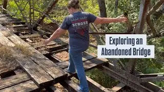 Exploring an Abandoned Bridge with my brother @torque405  - Oklahoma Adventures