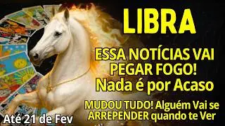 LIBRA ♎ NADA &Eacute; POR ACASO🔥 MUDOU TUDO!😱 ALGU&Eacute;M VAI SE ARREPENDER QUANDO TE VER. UM SEGREDO ENTERRADO