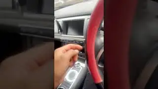 Jaguar XF Engine oil level check