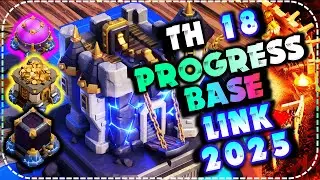 New! TH18 Progress Base and Showcase Base with Link! COC TH18 Funny Troll Base 2025 [Clash Guide]