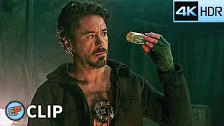 Tony Stark Wakes Up in a Cave Scene | Iron Man (2008) 4K HDR Movie Clip