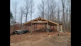 DIY Pole Barn Build - Let's get ready to Side the Pole Barn!