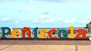 P&eacute;niscola, la vieille ville, les plages
