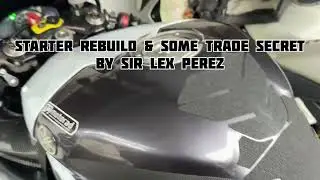 2007 Yamaha R1 Starter Rebuild + Secret Mod