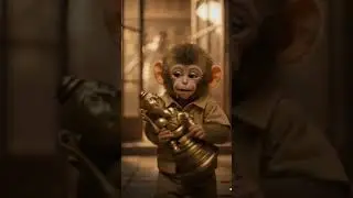 A Poor Monkey&rsquo;s Faith 🙏 |Emotional Story| #puppy #monkeyvideo #viral #birds #emotional#india #shorts