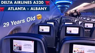 Delta A320 Economy Class Review: Super OLD but Super MODERN!