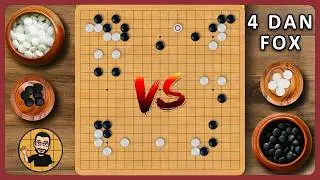⚪ J'affronte un 4 Dan Fox (72) | Jeu de Go