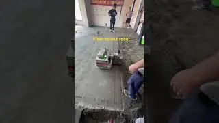 Advanced technology construction tool laser floor screed robot machine concrete paver make work easy
