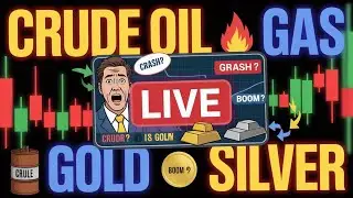 LIVE MCX Commodity Market | Crude Oil, Natural Gas, Gold, Silver | Live Price Action