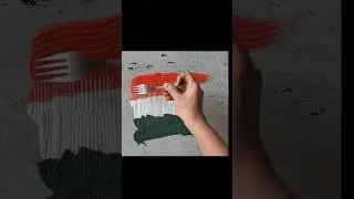 Komal rangoli special 🇮🇳 #rangoli #tirnga #independence #design #viral #video #15august 🇮🇳🧡🤍 💙💚